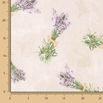 Leinenstoff Provence Lavande 150 x 280 cm - Ribes y Casals