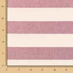 Rustikale Streifen aus Segeltuch Maxi Ruby - Ribes y Casals