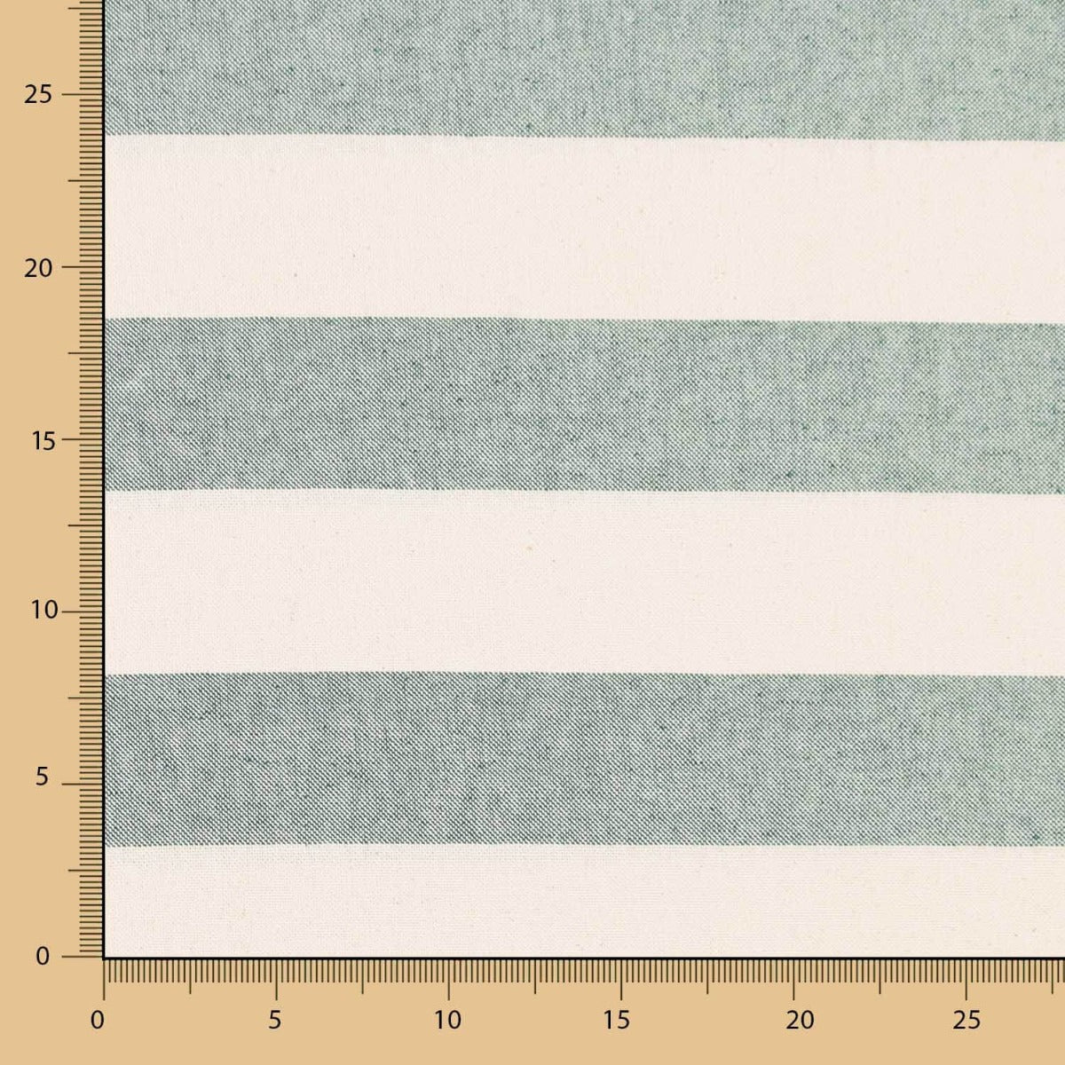 Canvas Rustic Stripe Maxi Bottle Green - Ribes y Casals