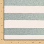 Canvas Rustic Stripe Maxi Bottle Green - Ribes y Casals