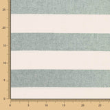 Canvas Rustic Stripe Maxi Bottle Green - Ribes y Casals