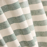 Canvas Rustic Stripe Medium Bottle Green - Ribes y Casals