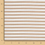 Canvas Streifen 9mm Beige - Ribes y Casals