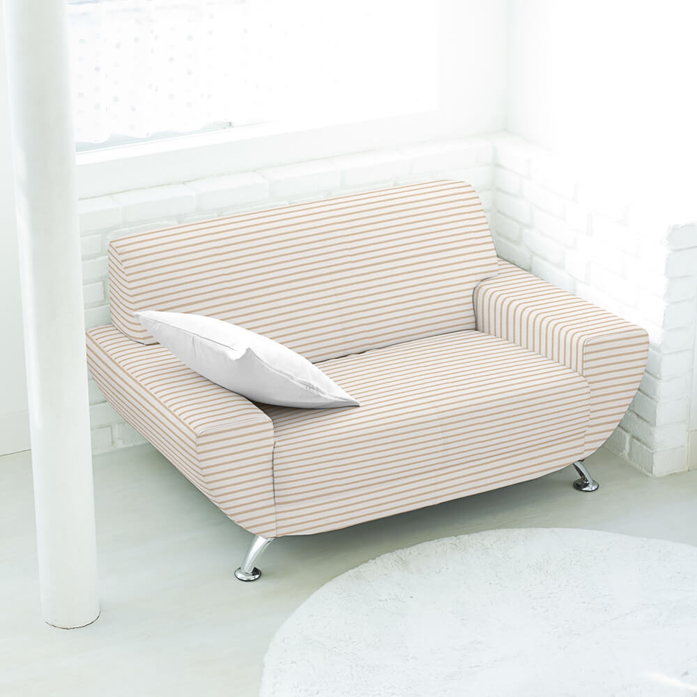 Polsterung Polsterung Segeltuch Streifen Mini Beige - Ribes y Casals