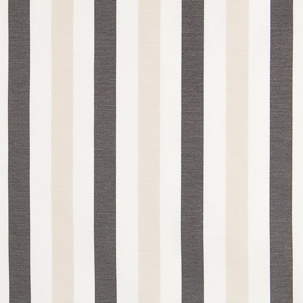 Canvas Streifen Grau Beige - Ribes y Casals