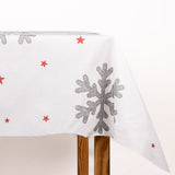 Anti-Stain Snowflake Resin Canvas 85 x 140 cm - Ribes y Casals