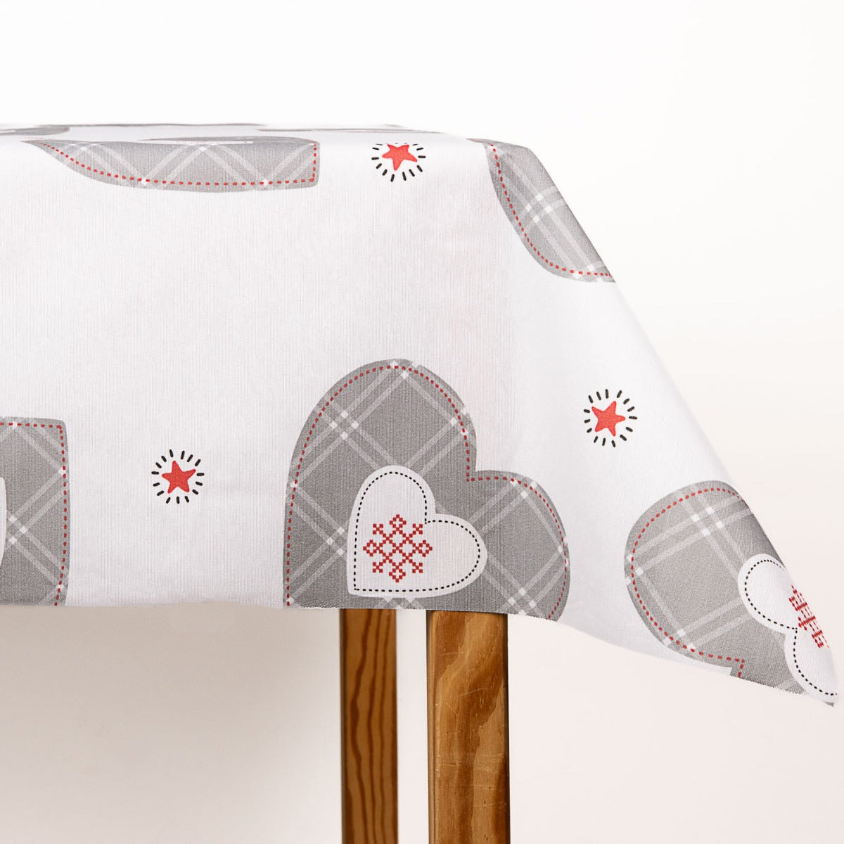 Resined Canvas Hearts and Stars Fleckenresistent - Ribes y Casals
