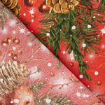 Canvas Weihnachtskugeln Rot - Ribes y Casals