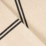 Canvas Saco de Grano Streifen Schwarz - Ribes y Casals