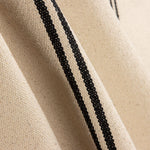 Canvas Saco de Grano Streifen Schwarz - Ribes y Casals