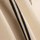 Canvas Saco de Grano Streifen Schwarz - Ribes y Casals
