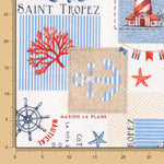 Saint Tropez bedrucktes Segeltuch - Ribes y Casals