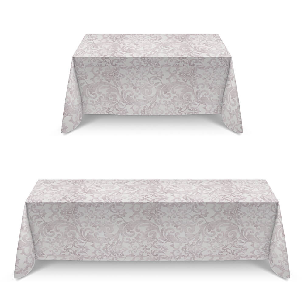 Barockes schmutzabweisendes Segeltuch Rosa Makeup - Ribes y Casals