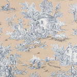 Canvas Toile de Jouy Beige - Ribes y Casals