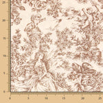 Canvas Toile de Jouy Braun - Ribes y Casals
