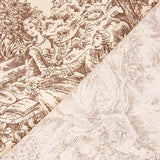 Canvas Toile de Jouy Braun - Ribes y Casals