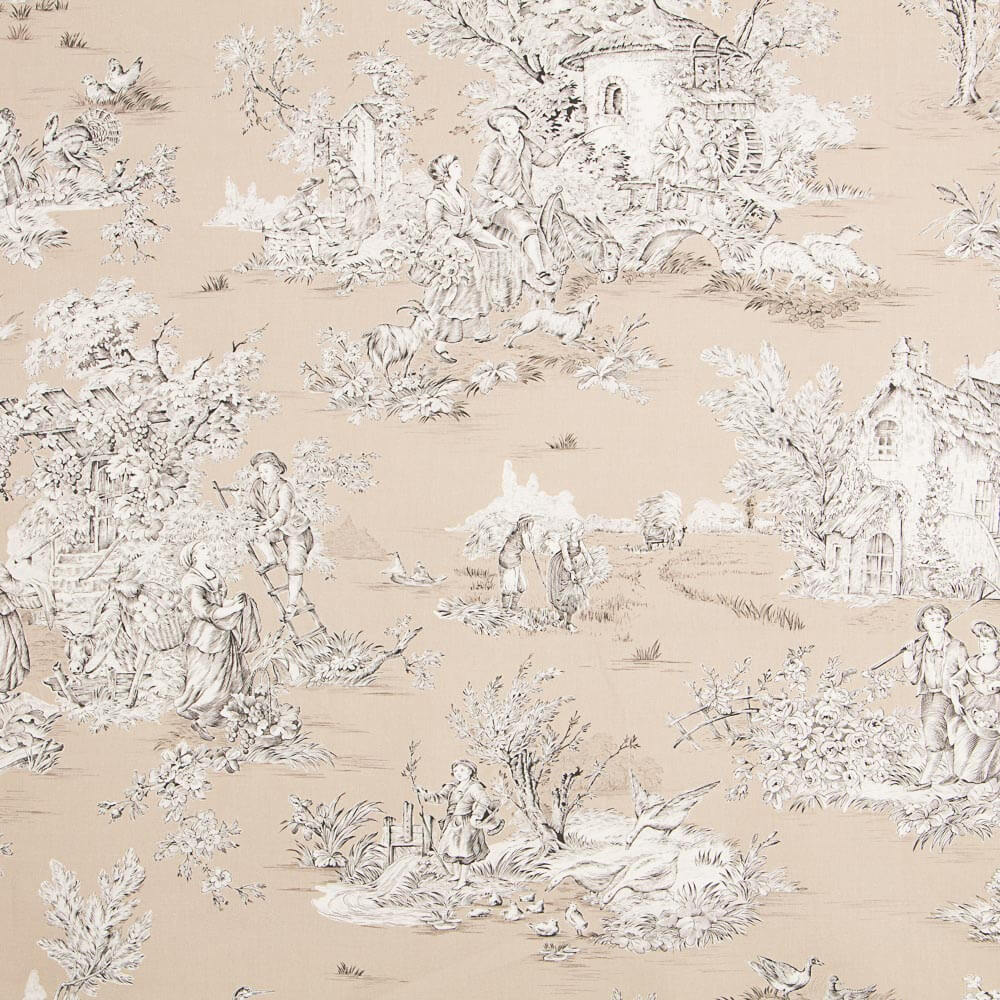 Toile De Jouy Geröstetes Segeltuch - Ribes y Casals