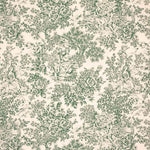 Segeltuch Toile de Jouy Grün - Ribes y Casals