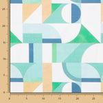 Segeltuch Mosaik Geo Grün - Ribes y Casals