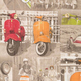 Vespas Segeltuch Orange - Ribes y Casals