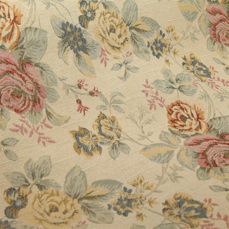 Vintage Cretonne Blume gedruckt Scheiben - Ribes y Casals