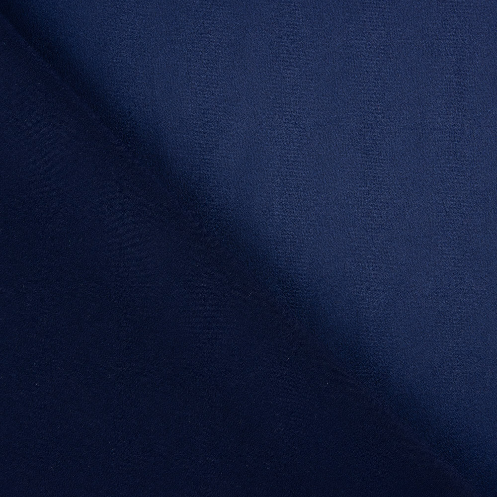 Satin-Spandex-Reststück „Fiesta“ in Marineblau – verschiedene Maße x Breite 140 cm - Ribes y Casals