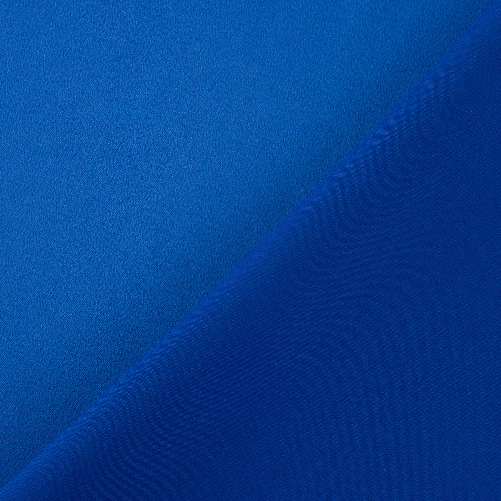 Satin-Spandex-Reststück „Fiesta Azulina“ – verschiedene Maße x Breite 140 cm - Ribes y Casals