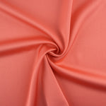 Satin-Spandex-Reststück „Fiesta“ in Korallenrot – verschiedene Maße x Breite 140 cm - Ribes y Casals