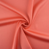Satin-Spandex-Reststück „Fiesta“ in Korallenrot – verschiedene Maße x Breite 140 cm - Ribes y Casals