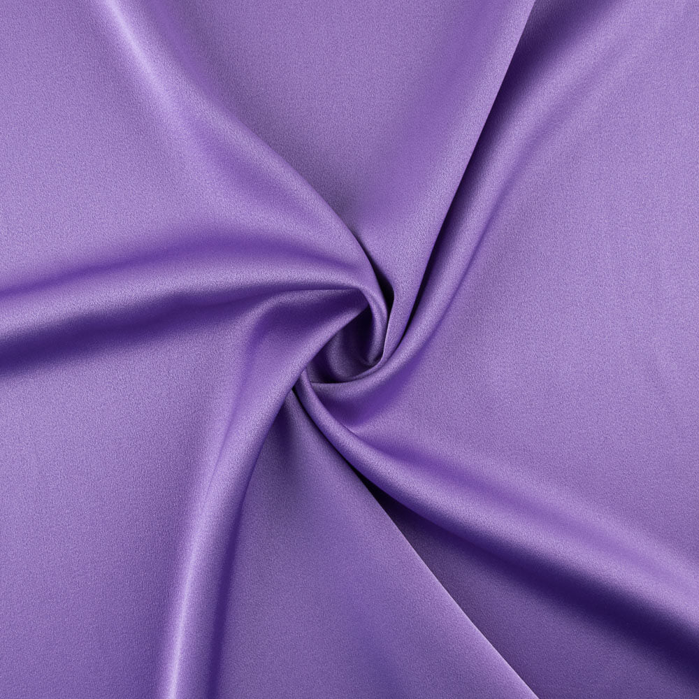 Satin-Spandex-Reststück „Fiesta“ in Lila – verschiedene Maße x Breite 140 cm - Ribes y Casals