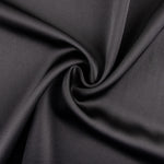 Satin-Spandex-Reststück für Festkleidung – Schwarz – Verschiedene Maße x Breite 140 cm - Ribes y Casals