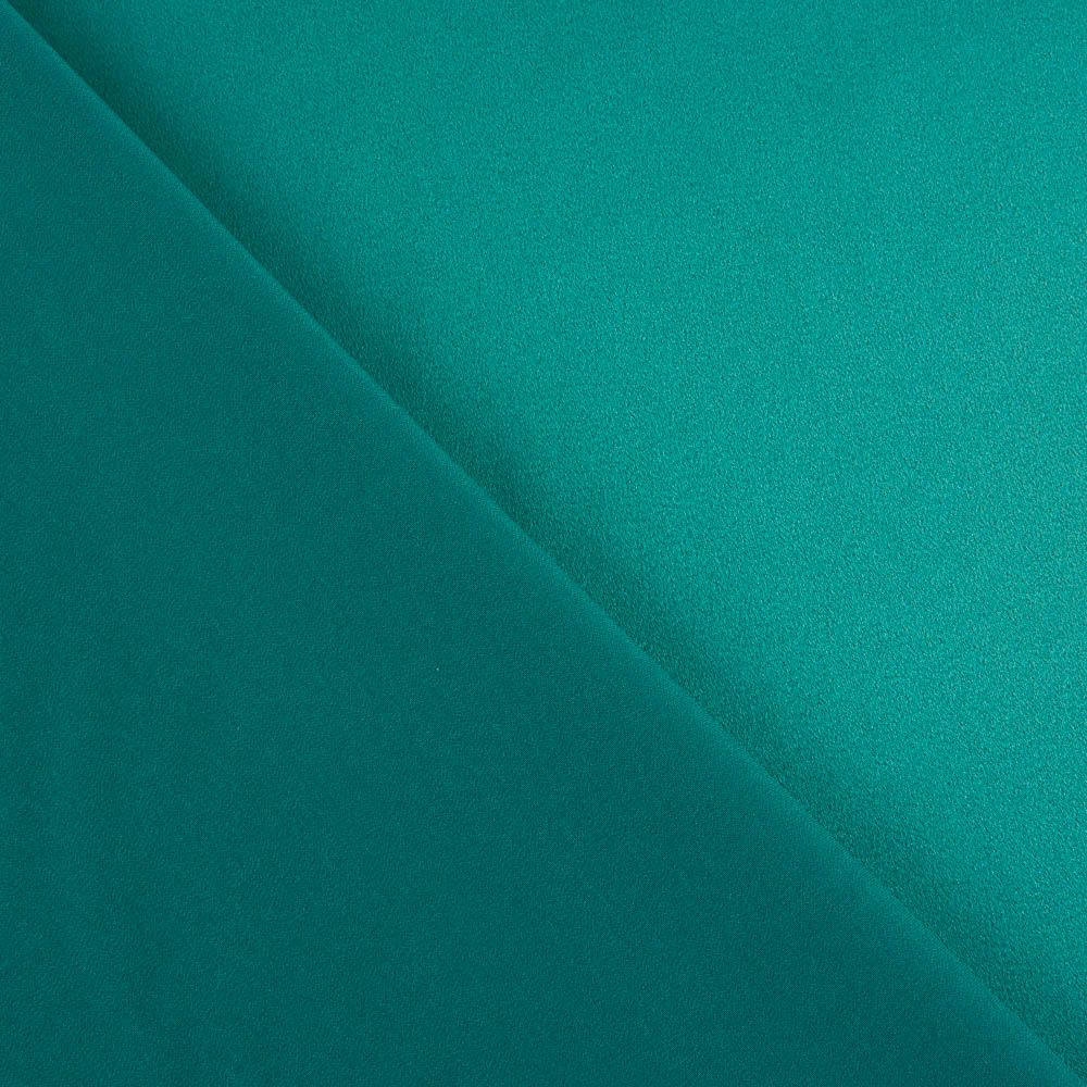 Satin-Spandex-Reststück „Fiesta“ in Petrol – verschiedene Maße x Breite 140 cm - Ribes y Casals