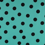 Lunar 35mm Spandex Aquamarin Schwarz - Ribes y Casals