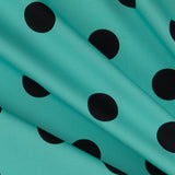 Lunar 35mm Spandex Aquamarin Schwarz - Ribes y Casals