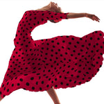 Lunar 35mm Spandex Rot Schwarz - Ribes y Casals