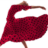 Lunar 35mm Spandex Rot Schwarz - Ribes y Casals