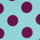 Lunar 70mm Spandex Aquamarin Bougainvillea - Ribes y Casals