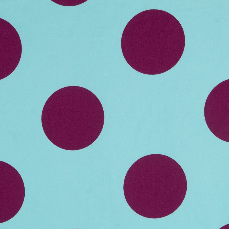 Lunar 70mm Spandex Aquamarin Bougainvillea - Ribes y Casals