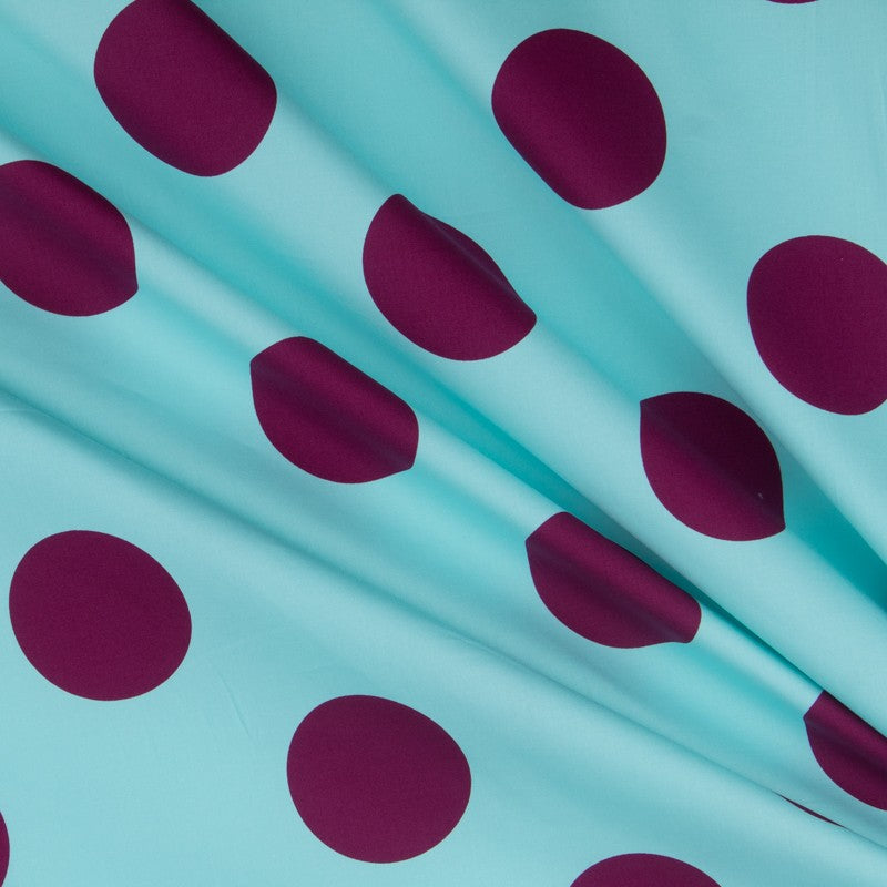 Lunar 70mm Spandex Aquamarin Bougainvillea - Ribes y Casals