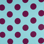 Lunar 70mm Spandex Aquamarin Bougainvillea - Ribes y Casals