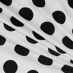 Lunar 70mm Spandex Weiß Schwarz - Ribes y Casals