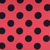 Polka Dot 70mm Spandex Koralle Marine - Ribes y Casals