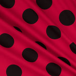 Lunar 70mm Spandex Rot Schwarz - Ribes y Casals