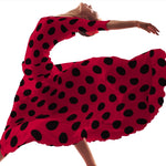 Lunar 70mm Spandex Rot Schwarz - Ribes y Casals