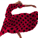 Lunar 70mm Spandex Rot Schwarz - Ribes y Casals