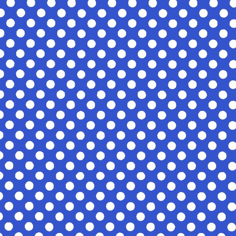 Lunar Popeline Chartreuse Blau/Weiß - Ribes y Casals
