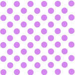 Polka Dot Popeline Schirm Weiß/Mauve - Ribes y Casals