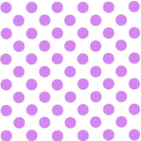 Polka Dot Popeline Schirm Weiß/Mauve - Ribes y Casals