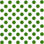 Polka Dot Poplin Shadow Weiß/Grün - Ribes y Casals