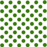 Polka Dot Poplin Shadow Weiß/Grün - Ribes y Casals